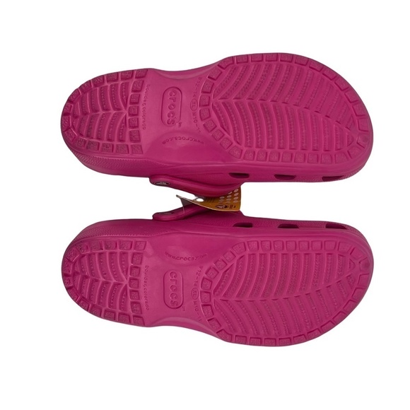 NWT CROCS Pink Slip On Shoes Size XL (12-14) Women's - Picture 6 of 8